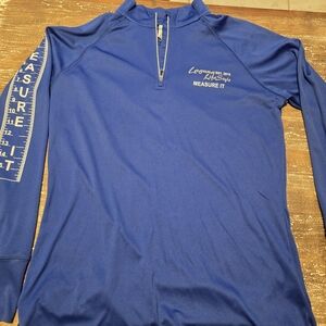 Blue BAW Men's Polyester Shirt by Laguna Lifestyle Perfect for fishing enthusias